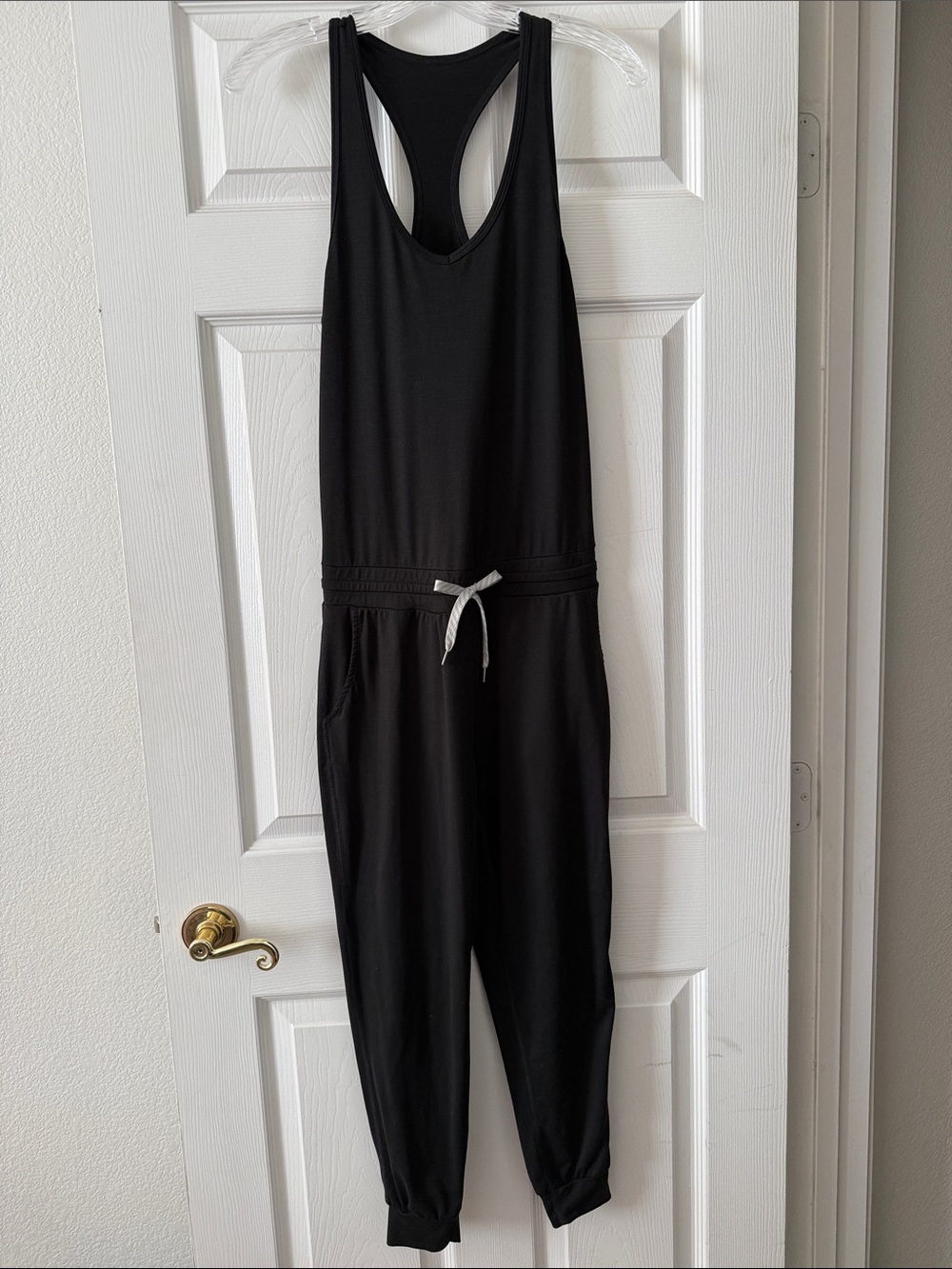 Vuori Black Racerback Jumpsuit Size XS